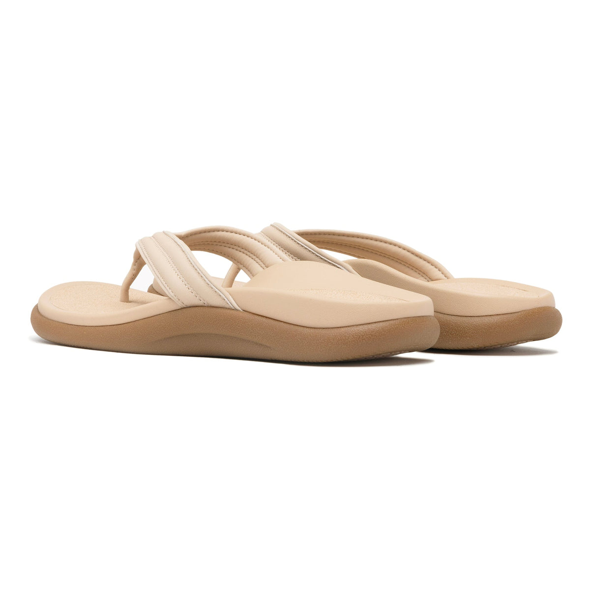 Laguna Thin Strap Cuban Sand | ABEO Footwear