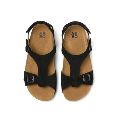 Algarve Buckle Black | ABEO Footwear