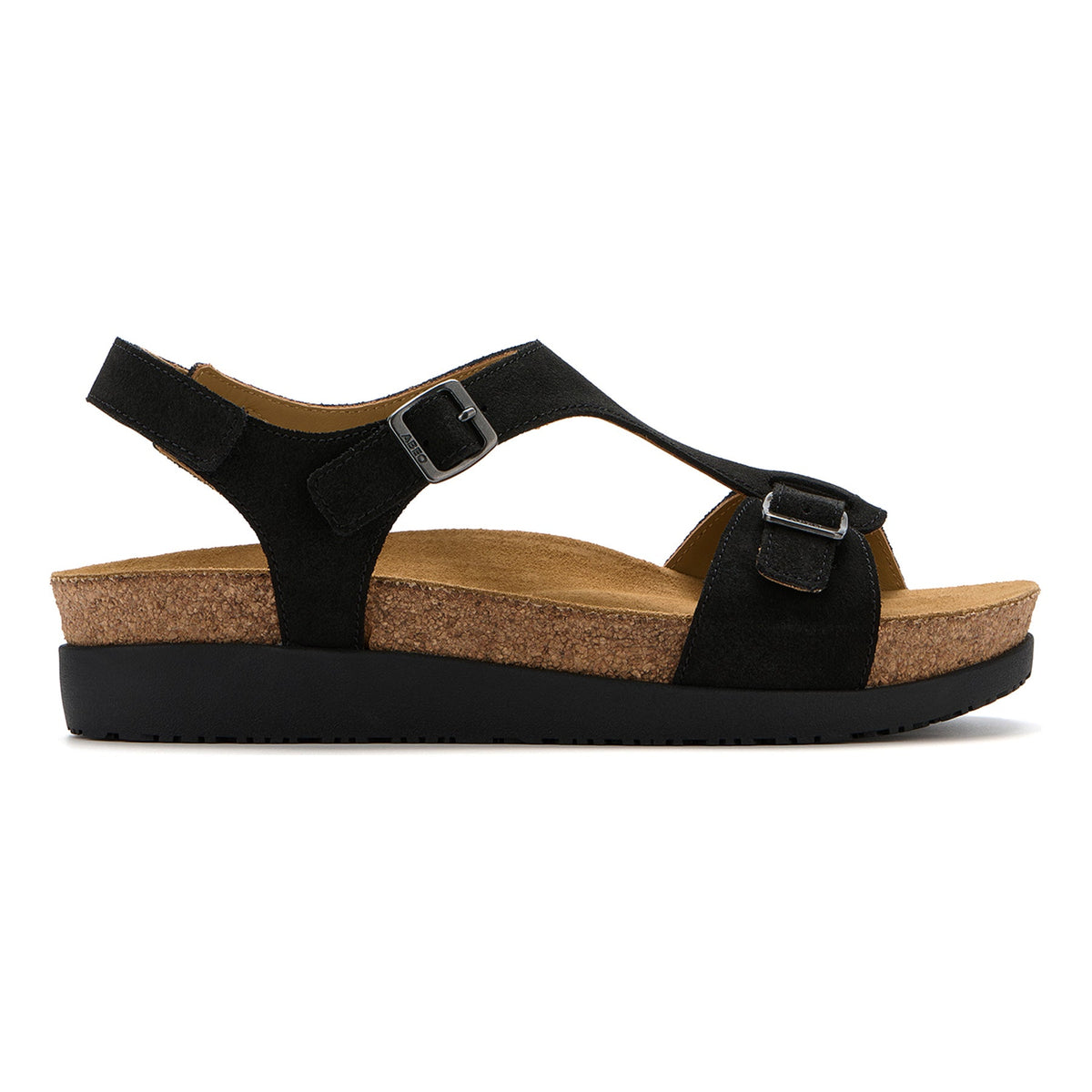 Algarve Buckle Black | ABEO Footwear