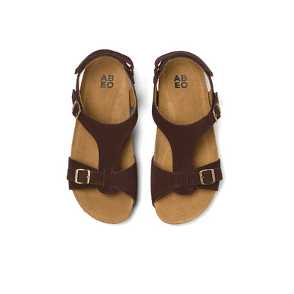 Algarve Buckle Chocolate | ABEO Footwear