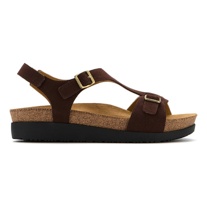 Algarve Buckle Chocolate | ABEO Footwear