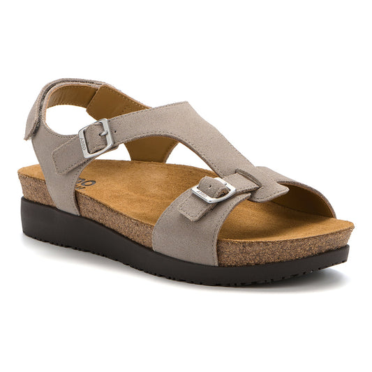 Algarve Buckle Taupe | ABEO Footwear