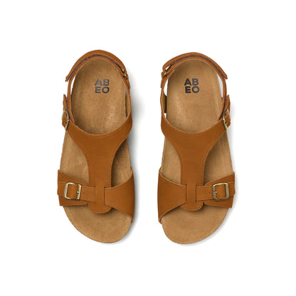 Algarve Buckle Pecan | ABEO Footwear