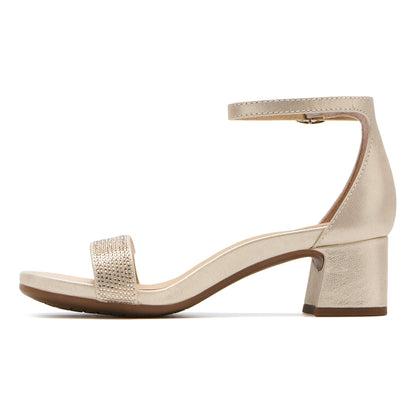 Avenue Strap Gold Sparkle | ABEO Footwear