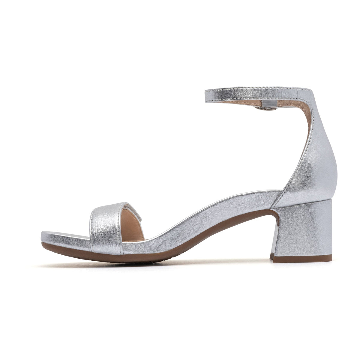 Avenue Strap Silver Leather | ABEO Footwear