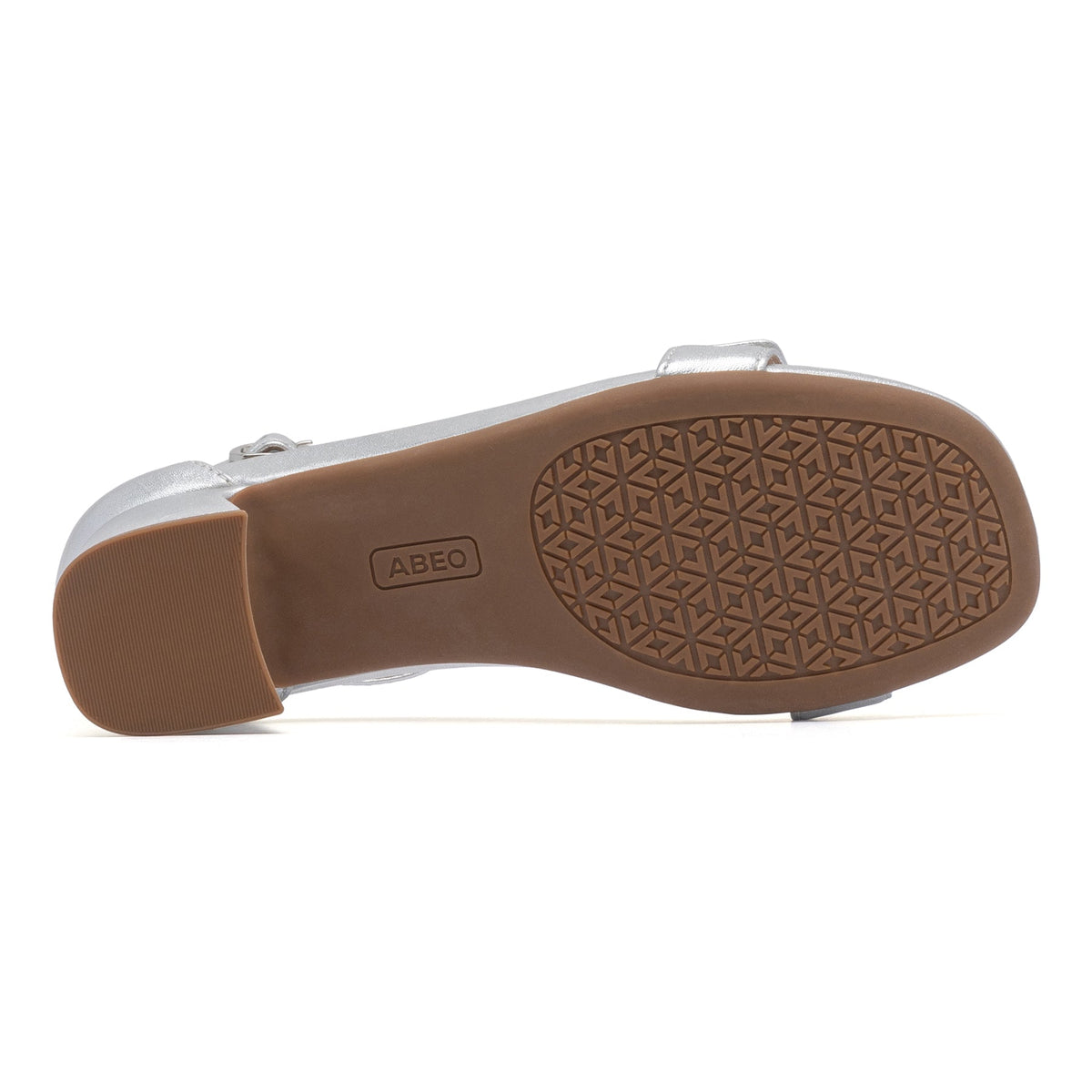 Avenue Strap Silver Leather | ABEO Footwear