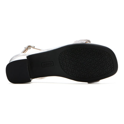 Avenue Strap Silver Sparkle | ABEO Footwear