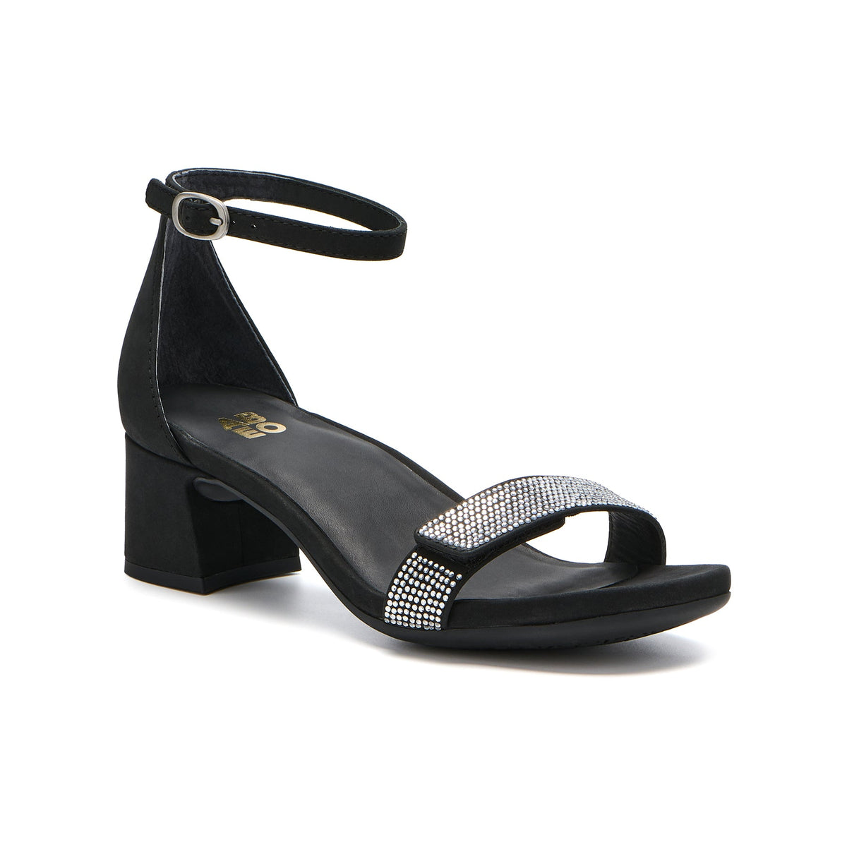 Avenue Strap Black Sparkle | ABEO Footwear