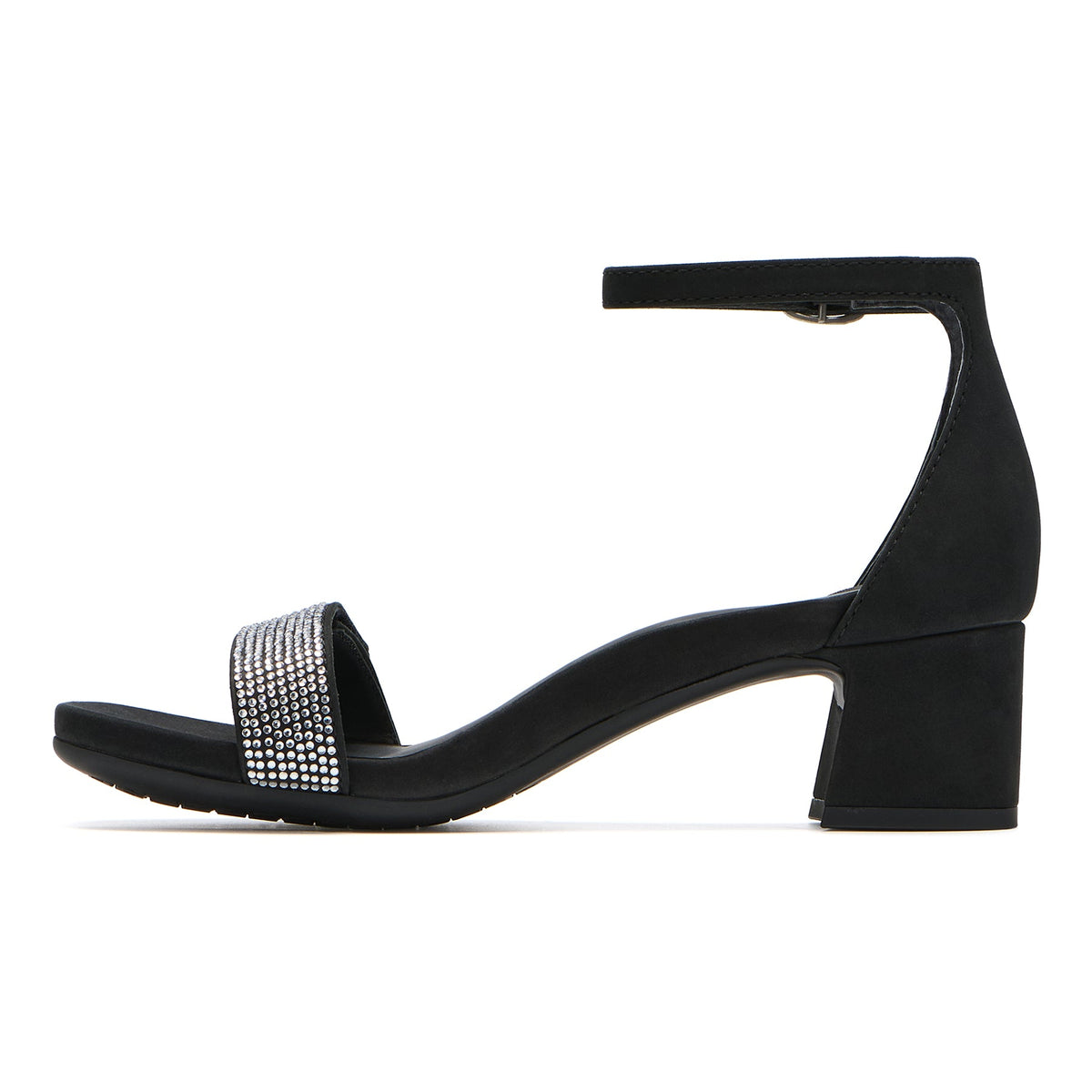 Avenue Strap Black Sparkle | ABEO Footwear