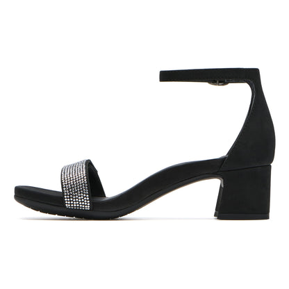 Avenue Strap Black Sparkle | ABEO Footwear