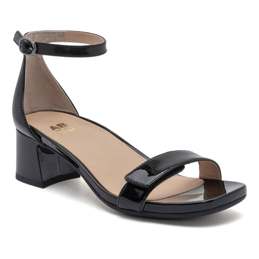 Avenue Strap Black Patent | ABEO Footwear