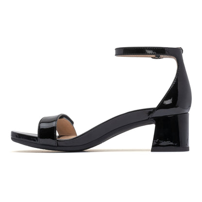 Avenue Strap Black Patent | ABEO Footwear