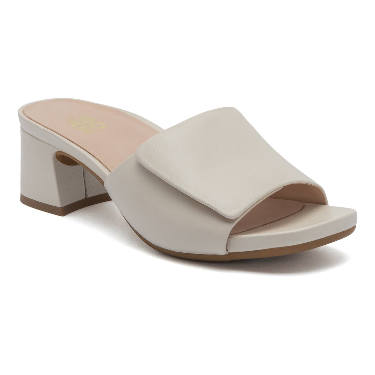 Avenue Slide Off White Leather | ABEO Footwear