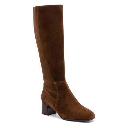 Avenue Tall Caramel Suede | ABEO Footwear