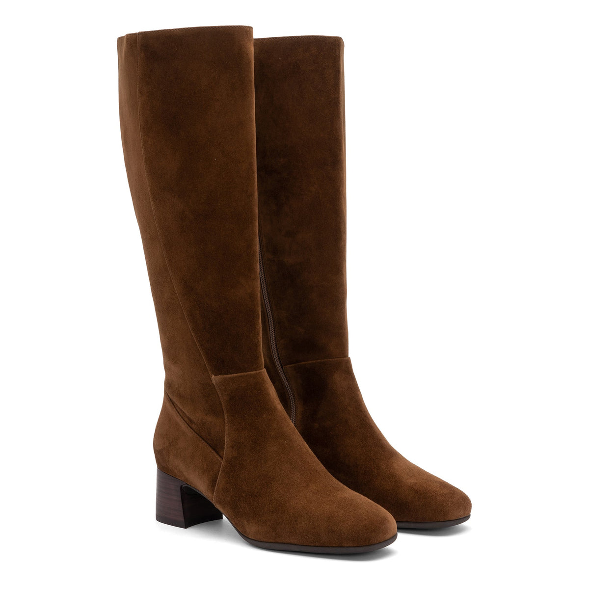 Avenue Tall Caramel Suede | ABEO Footwear