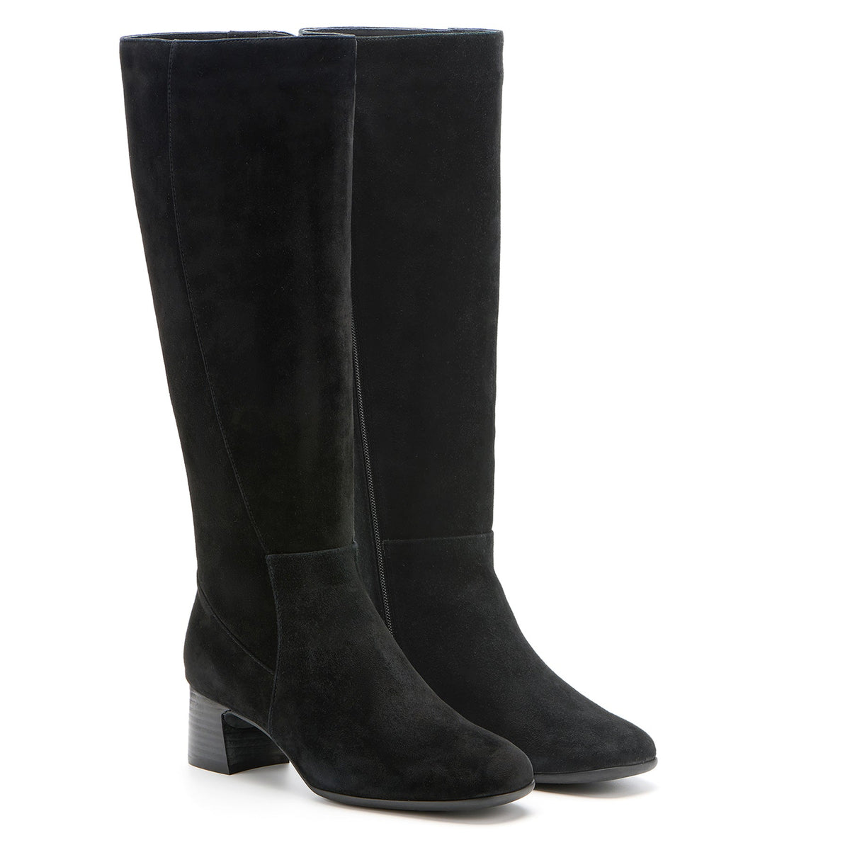 Avenue Tall Black Suede | ABEO Footwear