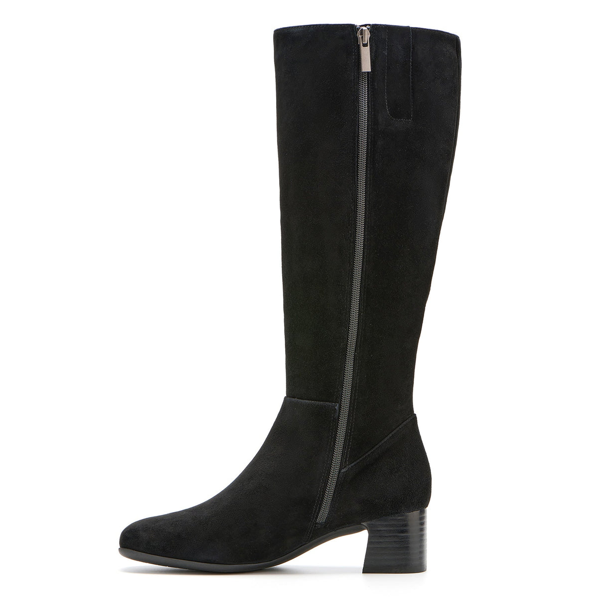 Avenue Tall Black Suede | ABEO Footwear