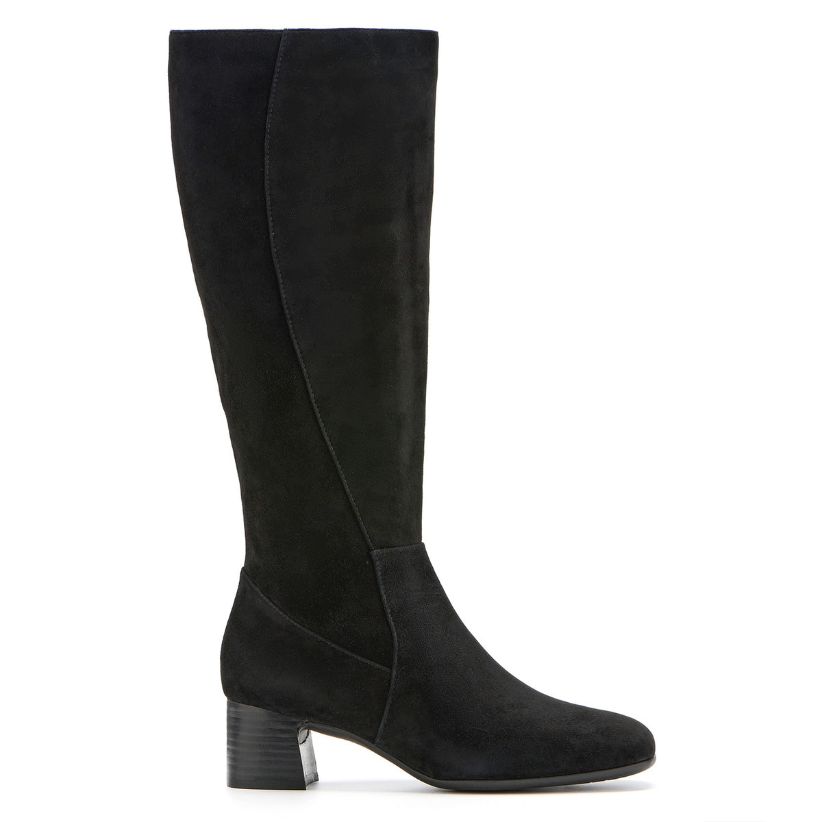 Avenue Tall Black Suede | ABEO Footwear