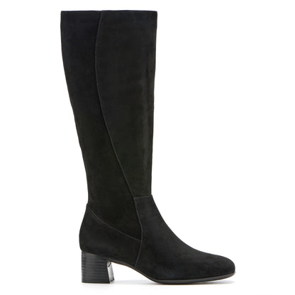 Avenue Tall Black Suede | ABEO Footwear