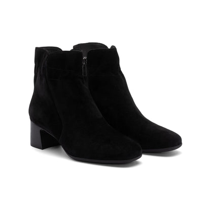 Avenue Mid Black Suede | ABEO Footwear