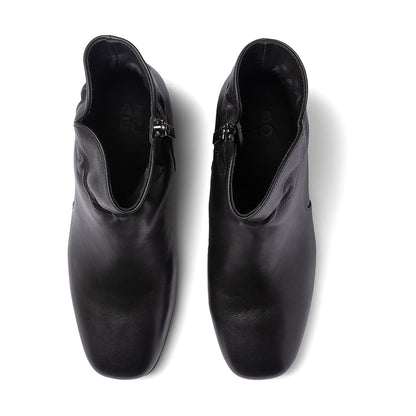 Avenue Mid Black Nappa | ABEO Footwear