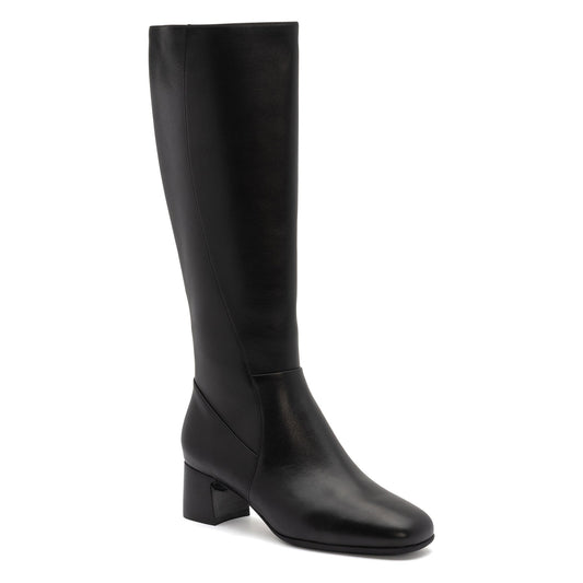 Avenue Tall Black Nappa | ABEO Footwear