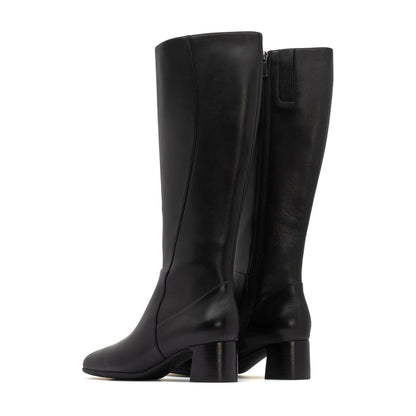 Avenue Tall Black Nappa | ABEO Footwear