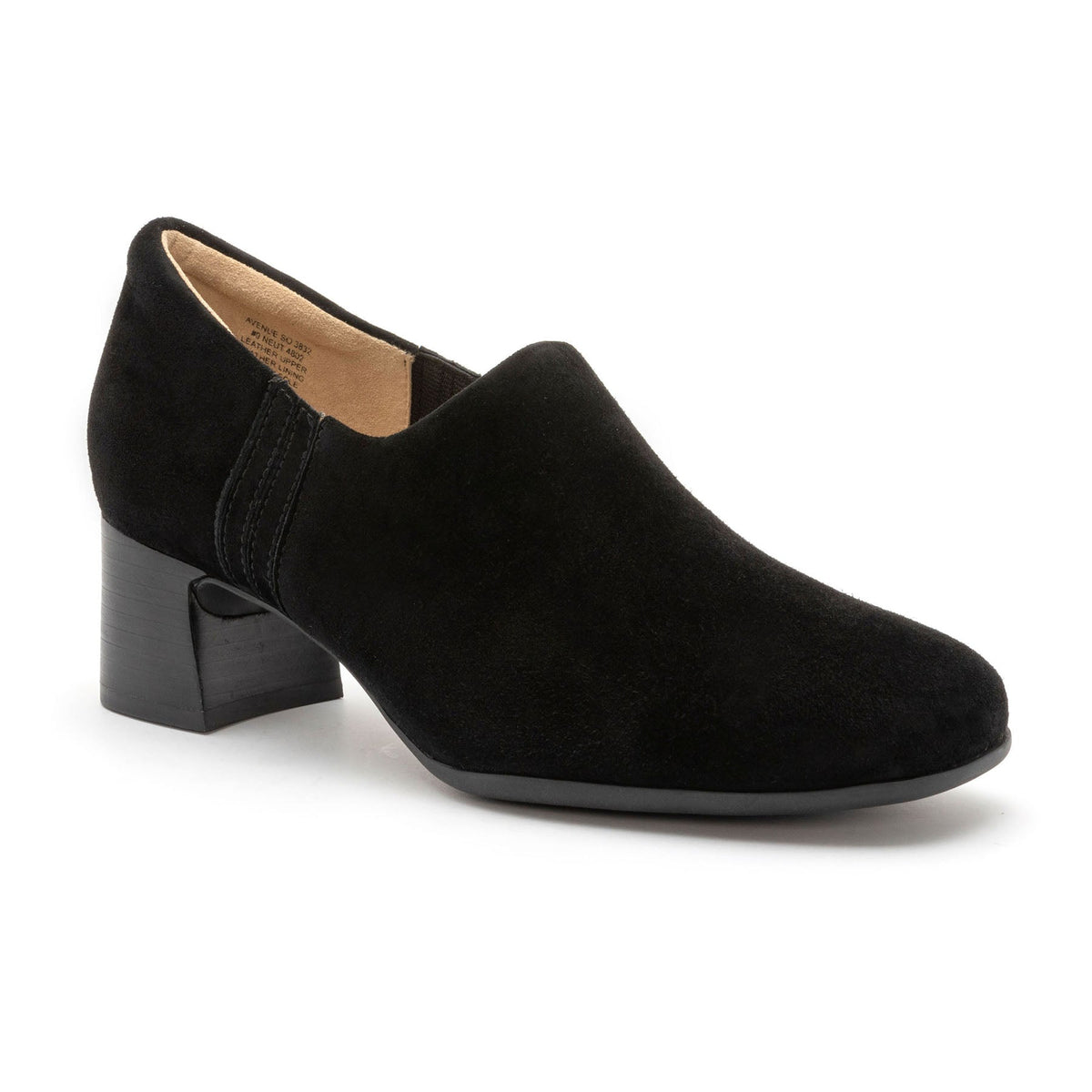 Avenue Slip On Black Suede | ABEO Footwear