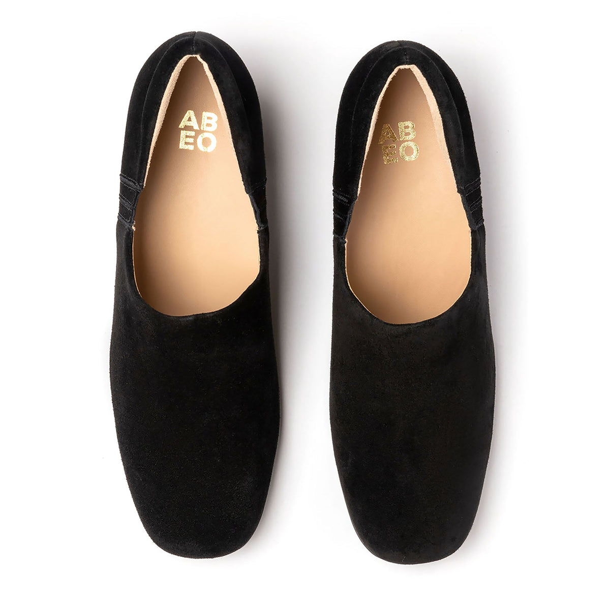 Avenue Slip On Black Suede | ABEO Footwear