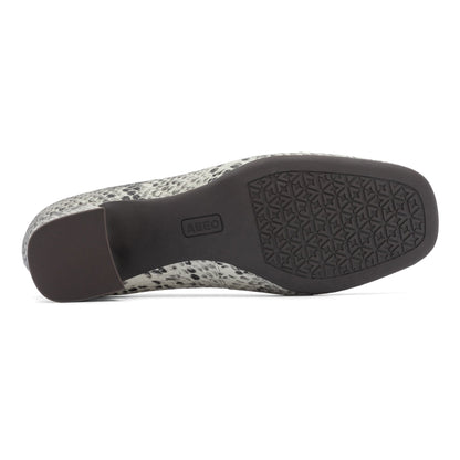 Avenue Pump White Snake | ABEO Footwear
