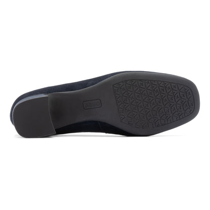 Avenue Pump Navy Suede | ABEO Footwear