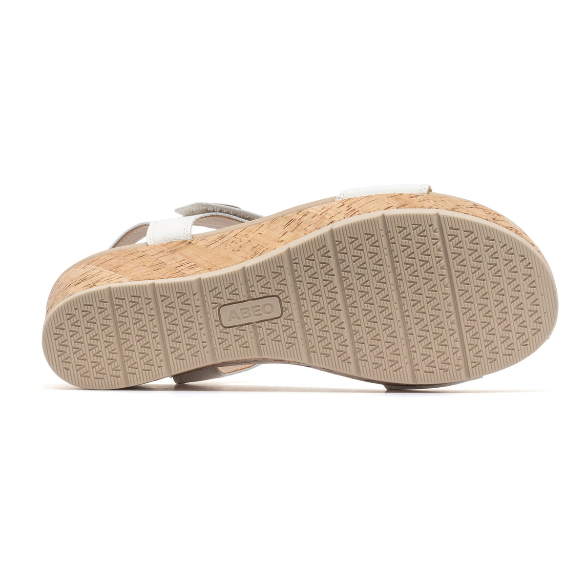 Riviera Strap Sandal White | ABEO Footwear