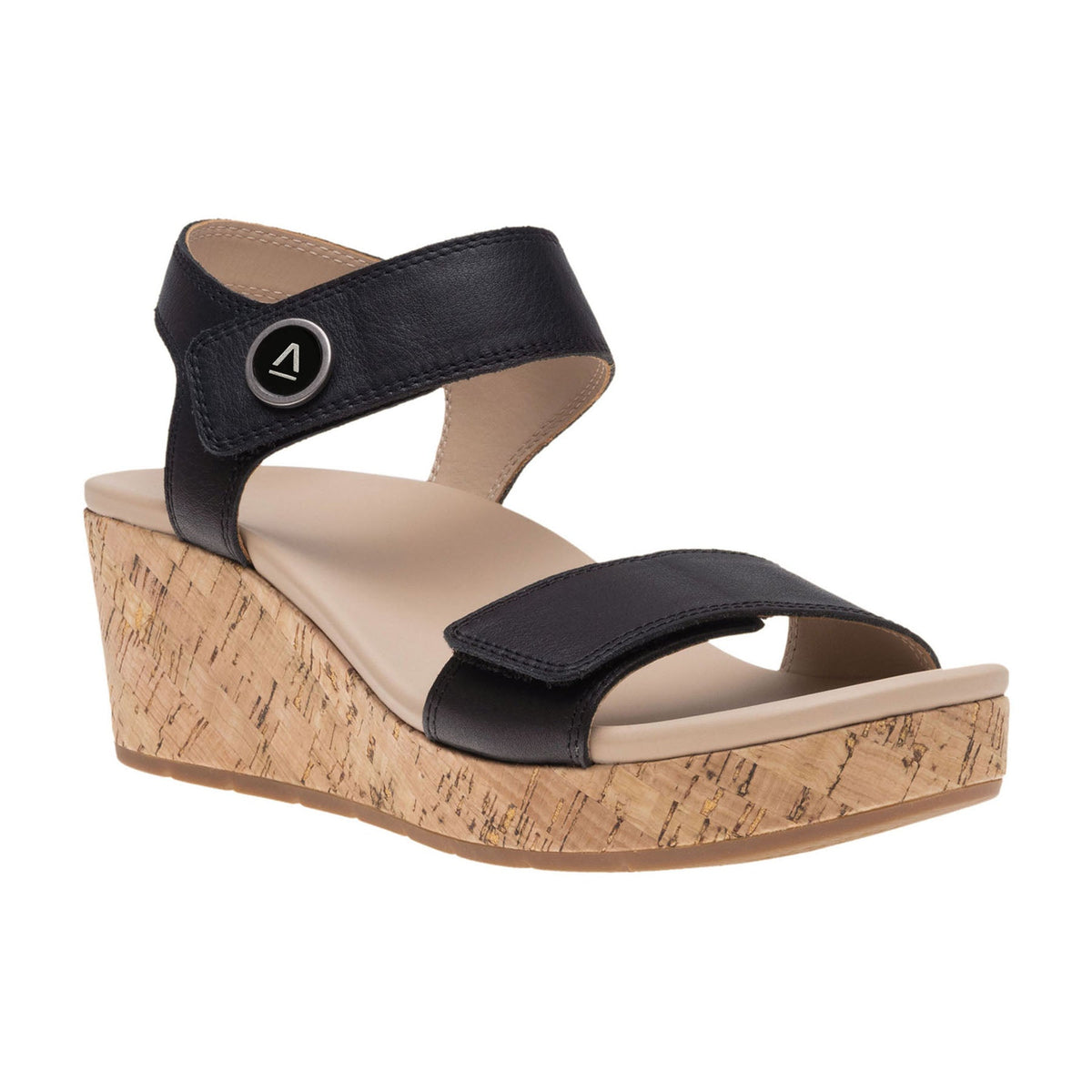 Riviera Strap Sandal Black | ABEO Footwear