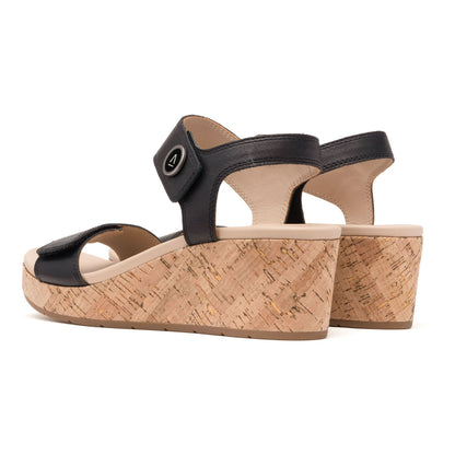 Riviera Strap Sandal Black | ABEO Footwear