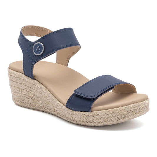 Riviera Strap Sandal Navy | ABEO Footwear