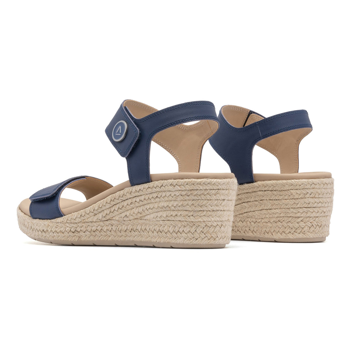 Riviera Strap Sandal Navy | ABEO Footwear