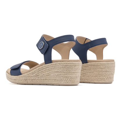 Riviera Strap Sandal Navy | ABEO Footwear