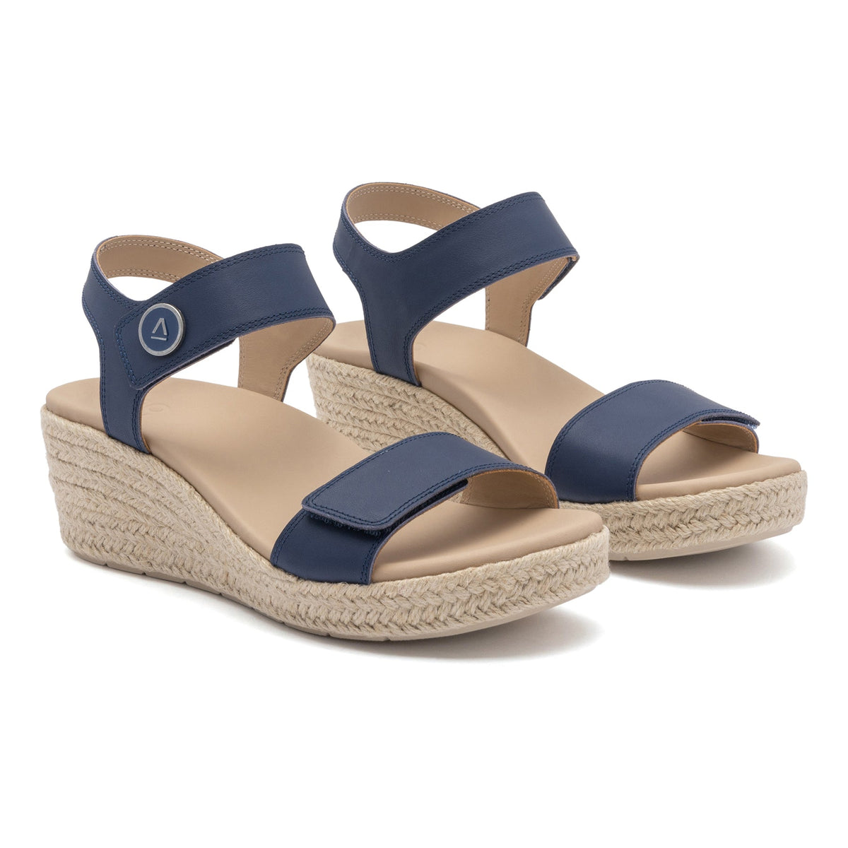 Riviera Strap Sandal Navy | ABEO Footwear