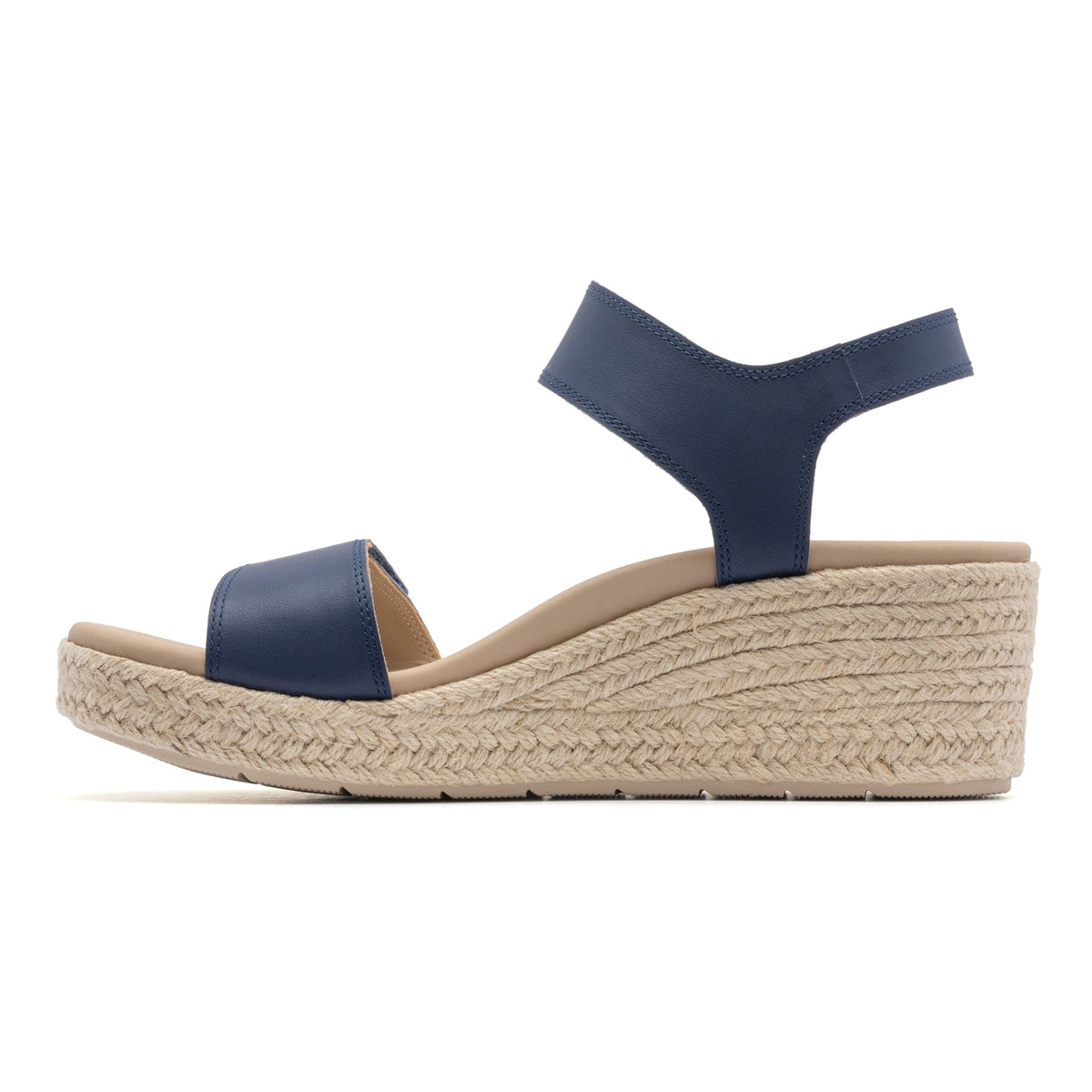 Riviera Strap Sandal Navy | ABEO Footwear
