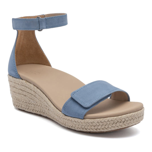 Riviera Ankle Sandal Denim Nubuck | ABEO Footwear