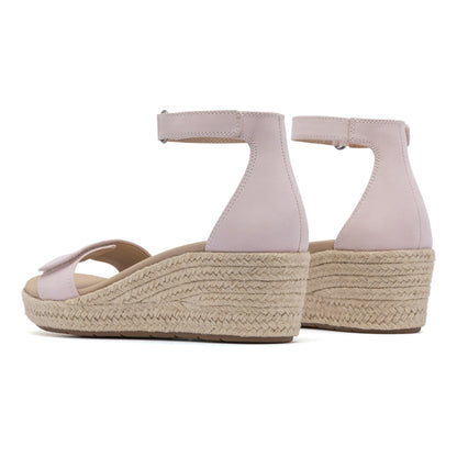 Riviera Ankle Sandal Pink Nubuck | ABEO Footwear