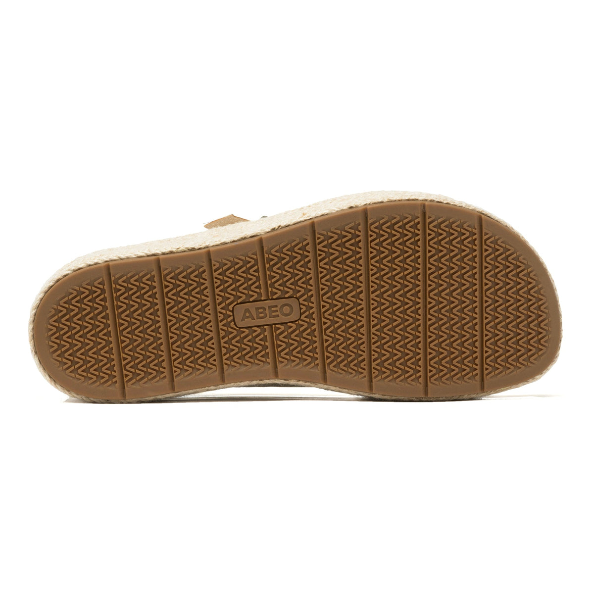 Solstice Cross Slide Coconut Milk | ABEO Footwear