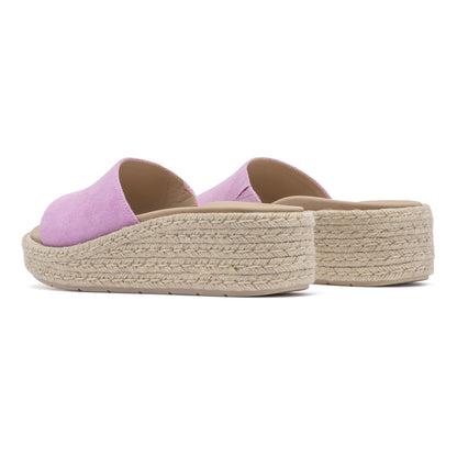 Solstice Slide Lavender Suede | ABEO Footwear