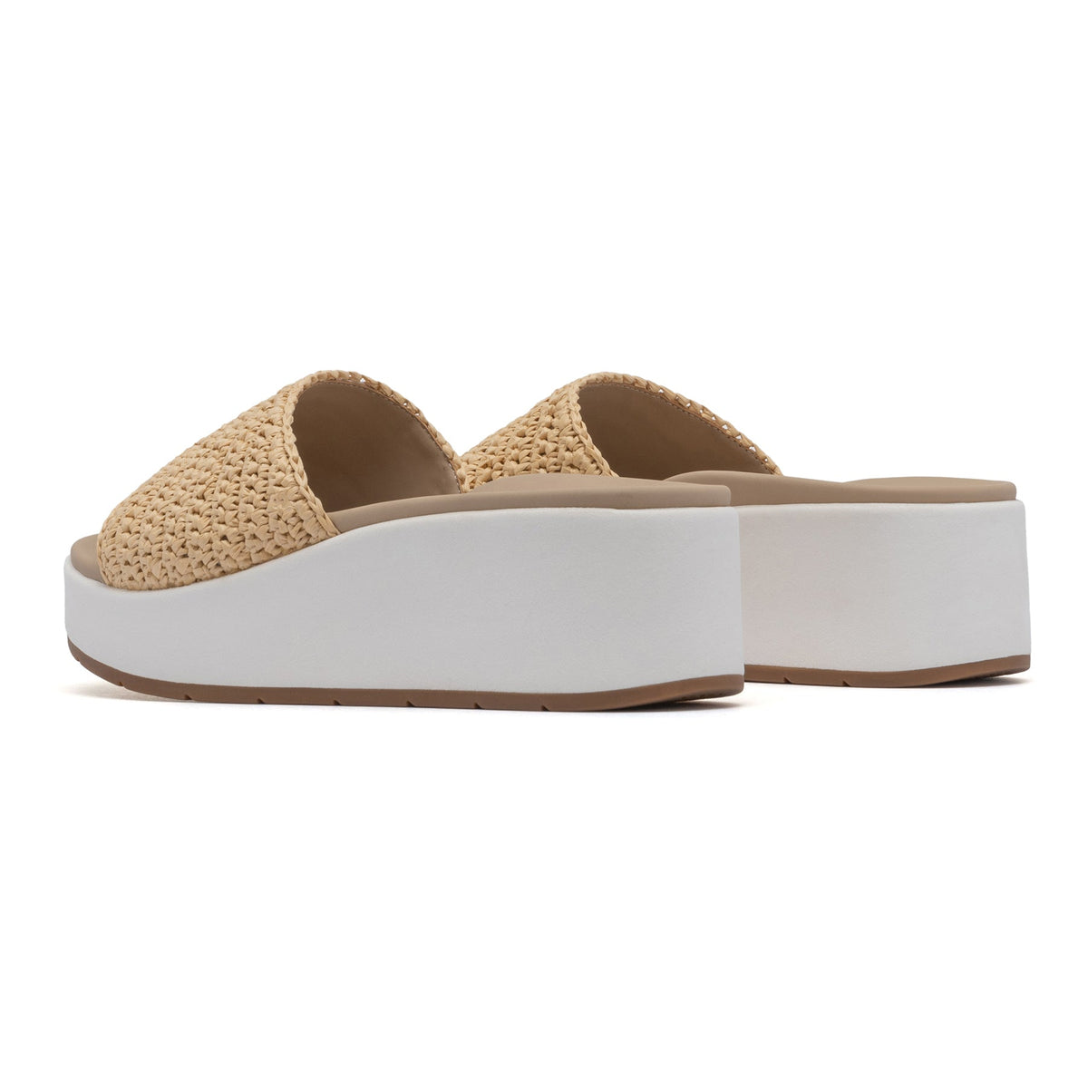 Solstice Slide Raffia | ABEO Footwear
