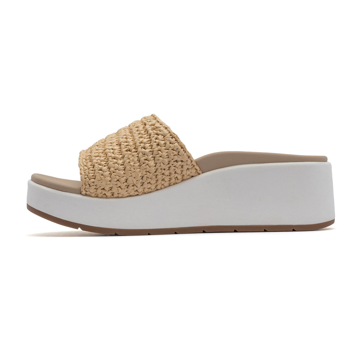 Solstice Slide Raffia | ABEO Footwear