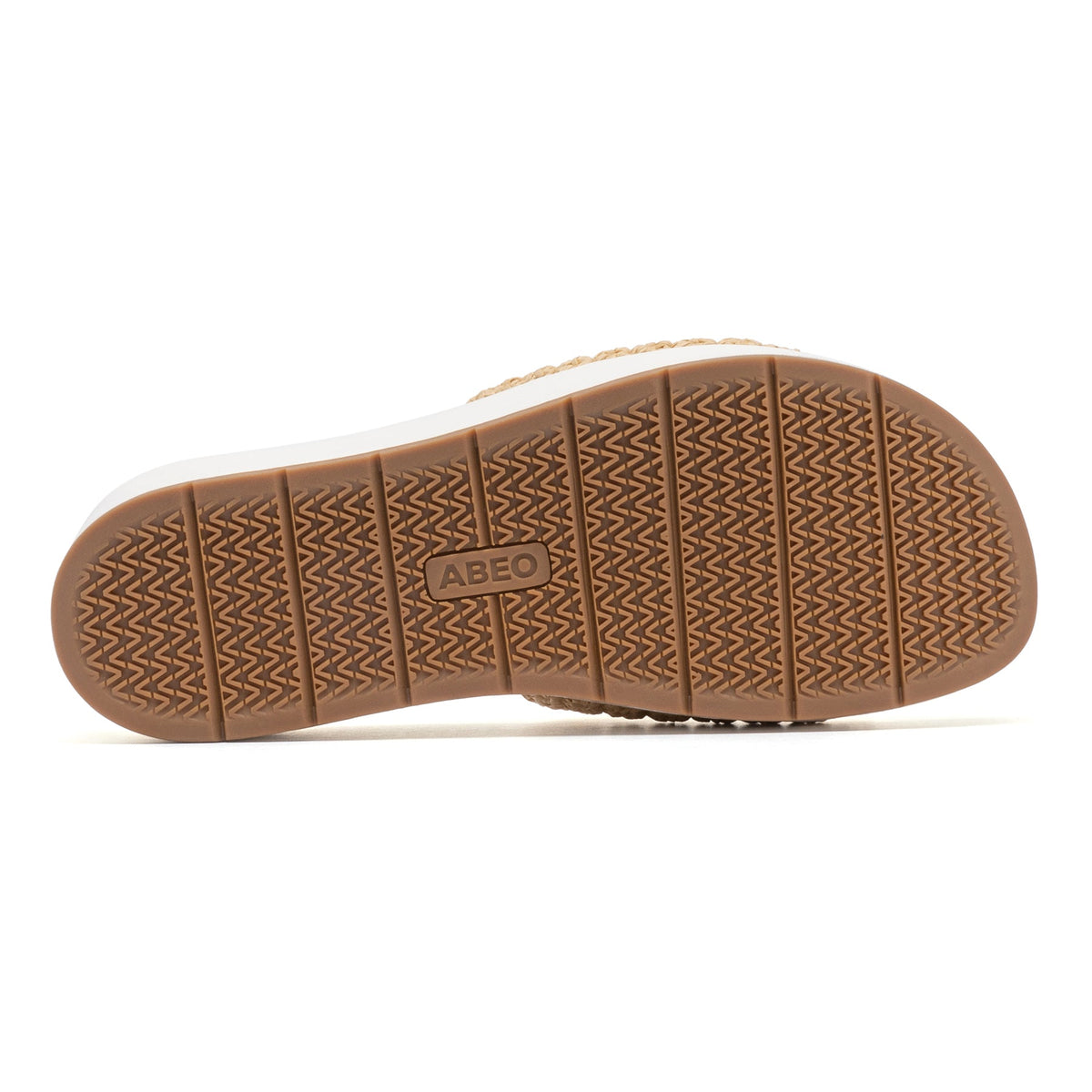 Solstice Slide Raffia | ABEO Footwear