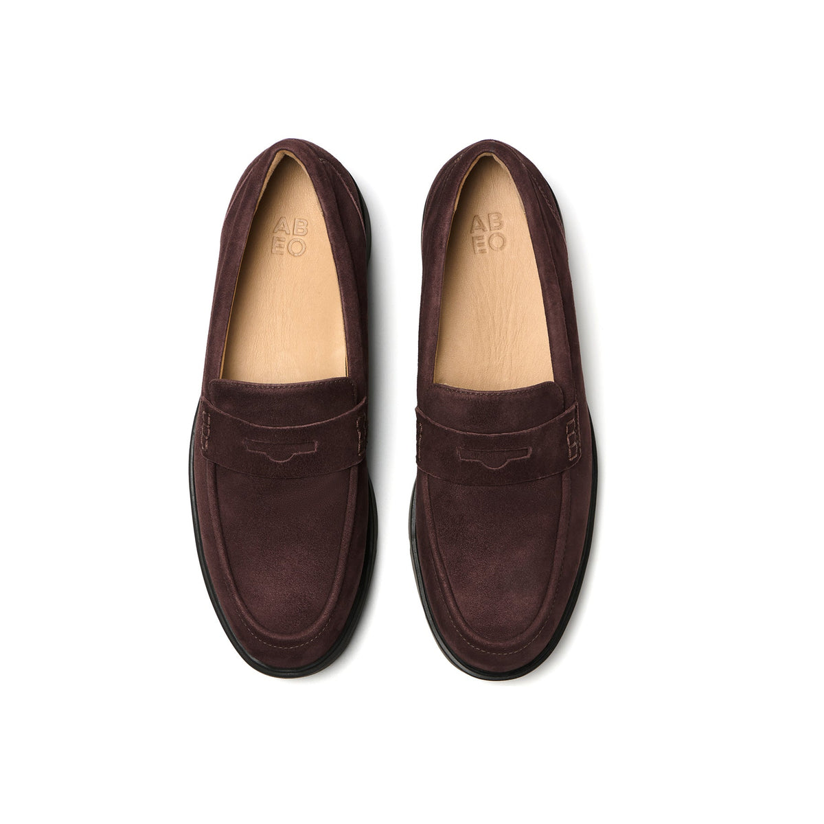 Boulevard Loafer Chocolate Suede | ABEO Footwear