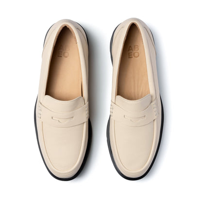 Boulevard Loafer Off White | ABEO Footwear