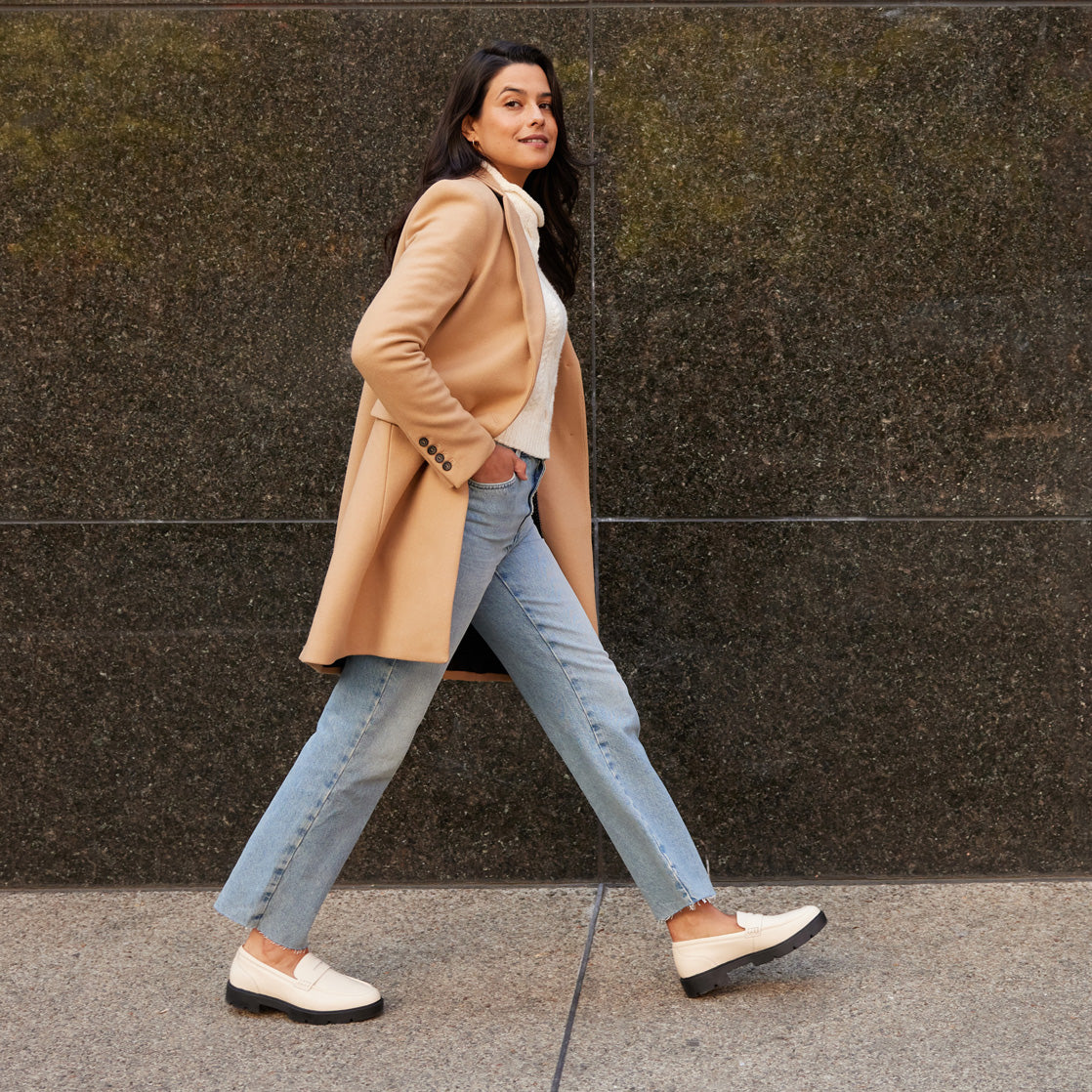 Boulevard Loafer Off White | ABEO Footwear