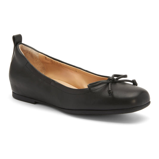 Cadence Bow Black Nappa | ABEO Footwear